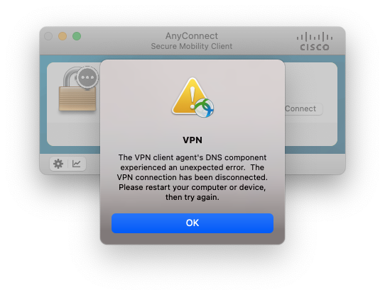 VPN errors